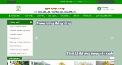 Desktop Screenshot of cayxanhvanphong.net