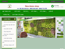 Tablet Screenshot of cayxanhvanphong.net